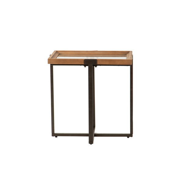 Garpe Interiores Cross Legs End Table Wayfair.co.uk